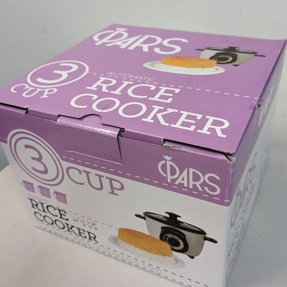 Pars Automatic Persian Rice Cooker Tahdig Rice Maker -White-3 Cup-USED-M123 - Picture 7 of 7